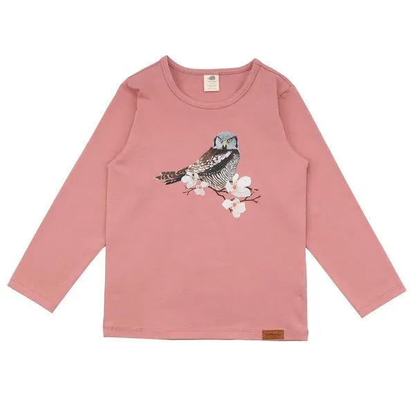 Walkiddy Kinder Langarmshirt GOTS zertifiziert, rosé, Bio-Baumwolle, weich – Walkiddy – Produktbild 1 von 1