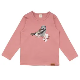 Walkiddy Kinder Langarmshirt GOTS zertifiziert, rosé, Bio-Baumwolle, weich – Walkiddy – Produktbild 1 von 1