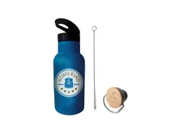Kikadu Trinkflasche Schulkind Petrol 20 x 7 cm, 350 ml – Produktbild 1 von 1