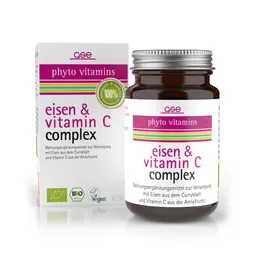 GSE Vertrieb Biologische Nahrungsergänzungs- & Heilmittel eisen & vitamin C complex 60 St Tabletten – Produktbild 1 von 1