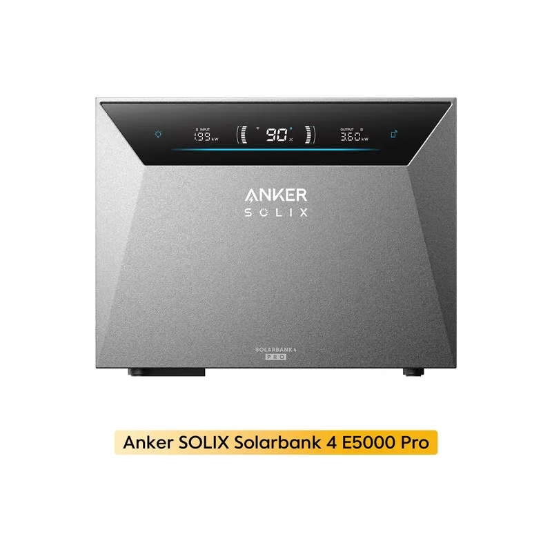 Anker Anker SOLIX Solarbank 4 E5000 Pro - 5kWh / ohne Zubehör / Standardversand – Produktbild 1 von 1