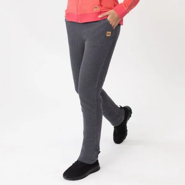 TAO Sportswear TAO Sportswear Lange Damen Jogginghose FLEUR aus Bio-Baumwolle, Grau, – Produktbild 1 von 4