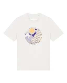 watapparel watapparel T-Shirt Unisex Geometric Landscape 3 – Produktbild 1 von 1