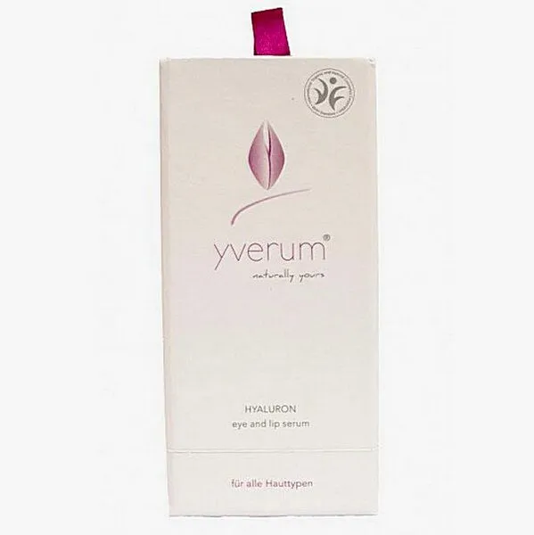 Yverum Yverum Hyaluron eye and lip serum 15 ml – Produktbild 1 von 2