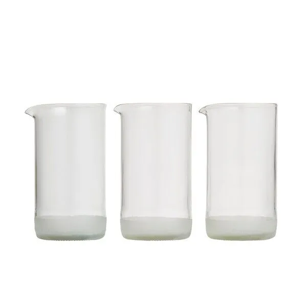 Originalhome Originalhome Upcycling Bierflaschen Wasserkaraffe – stilvoll servieren, zero waste & vegan hergestellt., Klar, – Produktbild 2 von 2