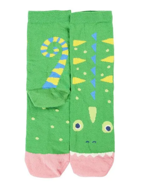 Frugi Frugi Kindersocken in Dreierpack mit Reptilien – Produktbild 2 von 3