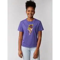 watapparel watapparel T-Shirt Frauen Donut, Purple love, – Produktbild 1 von 1