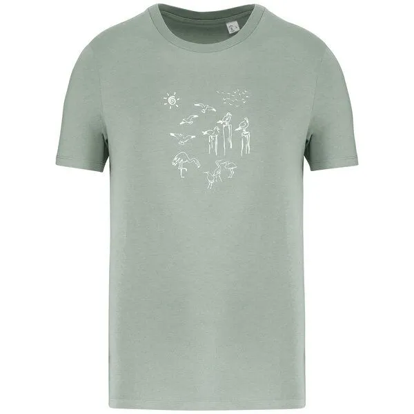 Greenspired Greenspired Basic Bio T-Shirt Nr.4 Coastal Life 155g/m² XXS - 4 XL, Jadegrün, – Produktbild 1 von 1