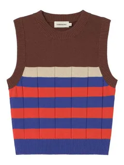 thinking mu thinking mu Damen Weste - Sherry Knitted Vest - aus Baumwolle – Produktbild 1 von 1