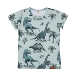 Walkiddy Baby T-Shirt Bio Baumwolle Grün - Walkiddy Dinosaurland - Nachhaltig & Allergikerfreundlich - 95% Bio-Baumwolle - Umweltbewusst & GOTS-zertifiziert. – GOTS zertifiziert – Produktbild 1 von 1