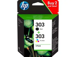 Hewlett Packard HP 2er Set Druckköpfe 303 schwarz, color – Produktbild 1 von 1