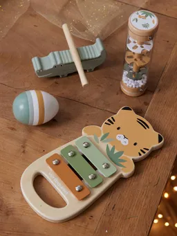 Vertbaudet 4-teiliges Set Baby Musikinstrumente TANSANIA – Produktbild 1 von 1