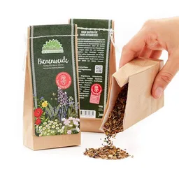 Die Stadtgärtner Die Stadtgärtner Saatgut Bienenweide I Über 25 Sorten Blumensaatgut I Reicht für 100 m² – Produktbild 1 von 1