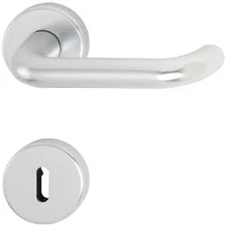 HOPPE Hoppe Zimmertür-Schlüsselrosette, PZ, 37-42, RH9, ALU, 42KVS, Ø52, F2 – Produktbild 1 von 1
