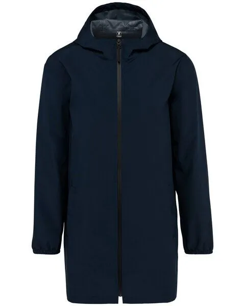 YTWOO YTWOO Wasserdichte und nachhaltige Unisex-Jacke, Navy, – Produktbild 1 von 3