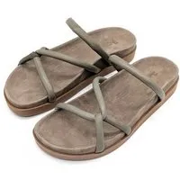 Werner Schuhe Werner Schuhe Fußbettpantolette Efeu - stone, Stone, – Produktbild 1 von 1