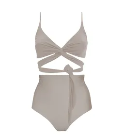Anekdot Anekdot Damen vegan Lin + Core High Bikini Set Mosaik – Produktbild 1 von 1
