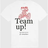 runamics runamics Team-Up T-Shirt, Biobaumwolle, unisex, weiß – Produktbild 1 von 1
