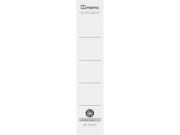 Memo 10 memo-Rückenschilder 5cm grau – Produktbild 1 von 1