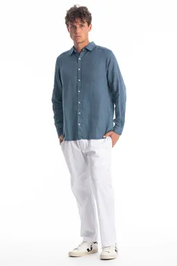 RAVENS VIEW IBIZA RAVENS VIEW IBIZA Herren vegan Hemd Alain Jeans Blau – Produktbild 1 von 1