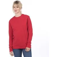 Ecologie by AWDis Ecologie by AWDis Banf Sweater Pullover Sweatshirt Shirt Leichtes etwas grober gestrickter Sweater, Rot, – Produktbild 1 von 1