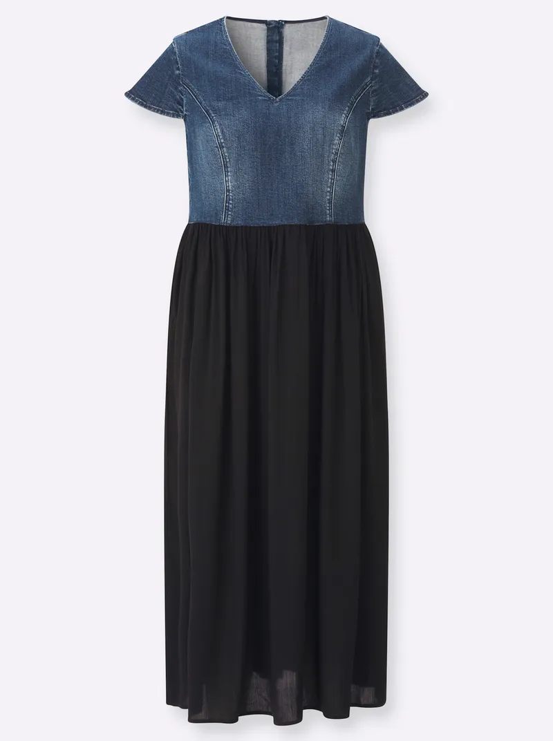 Witt Webkleid, Blue-stone-washed, – Produktbild 1 von 2
