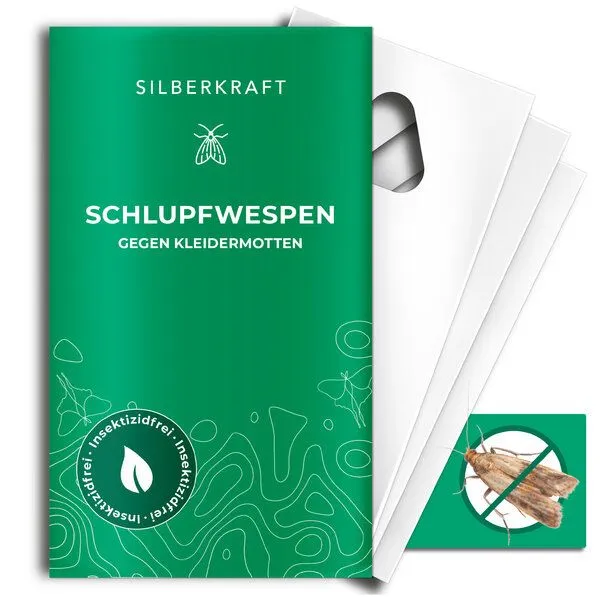 Silberkraft Silberkraft Schlupfwespen gegen Kleidermotten – Produktbild 1 von 1