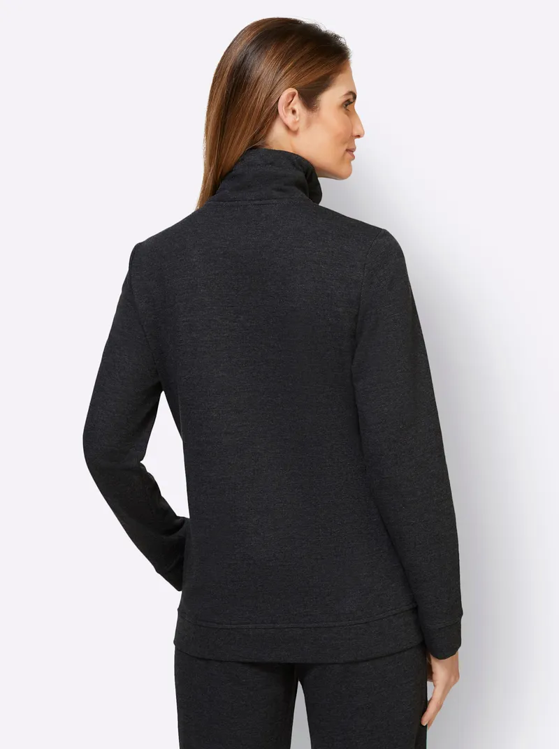 feel good Jacke marine-meliert, Marine-meliert, – Produktbild 2 von 2