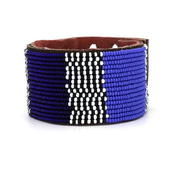 Swahili Coast Swahili Coast Perlenarmband & Armreif - ATLAS, Blau, – Produktbild 2 von 2