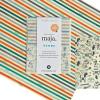 Treusinn Treusinn Bienenwachstuch MAJA / 2er-Set / Klein & Groß – Produktbild 1 von 1