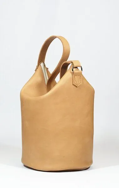 monday market monday market Ledertasche Susan, Sand, – Produktbild 2 von 4
