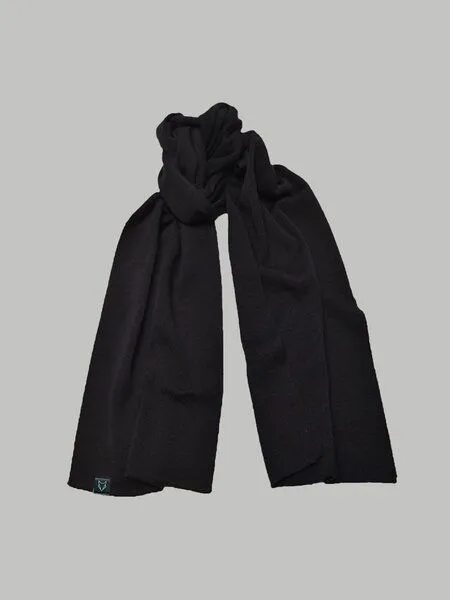 VEROIKON VEROIKON Merino-Schal Fuchsbau, Schwarz, – Produktbild 1 von 1