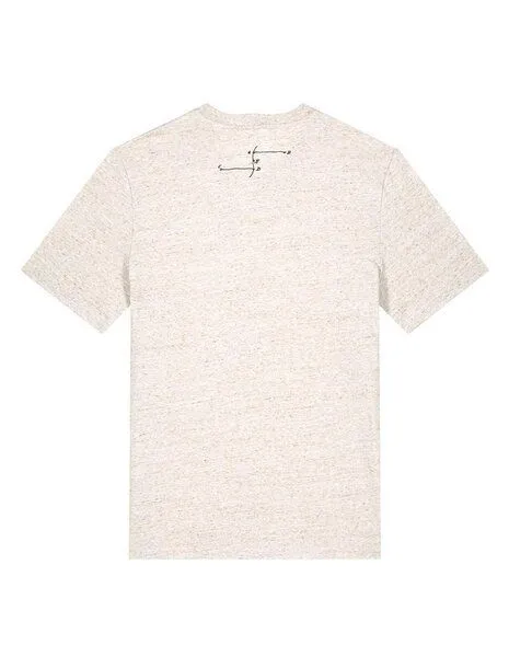 UNIPOLAR Unipolar Maschinenbau T-Shirt Dampfmaschine, Neppy mandarine ecru, – Produktbild 7 von 7
