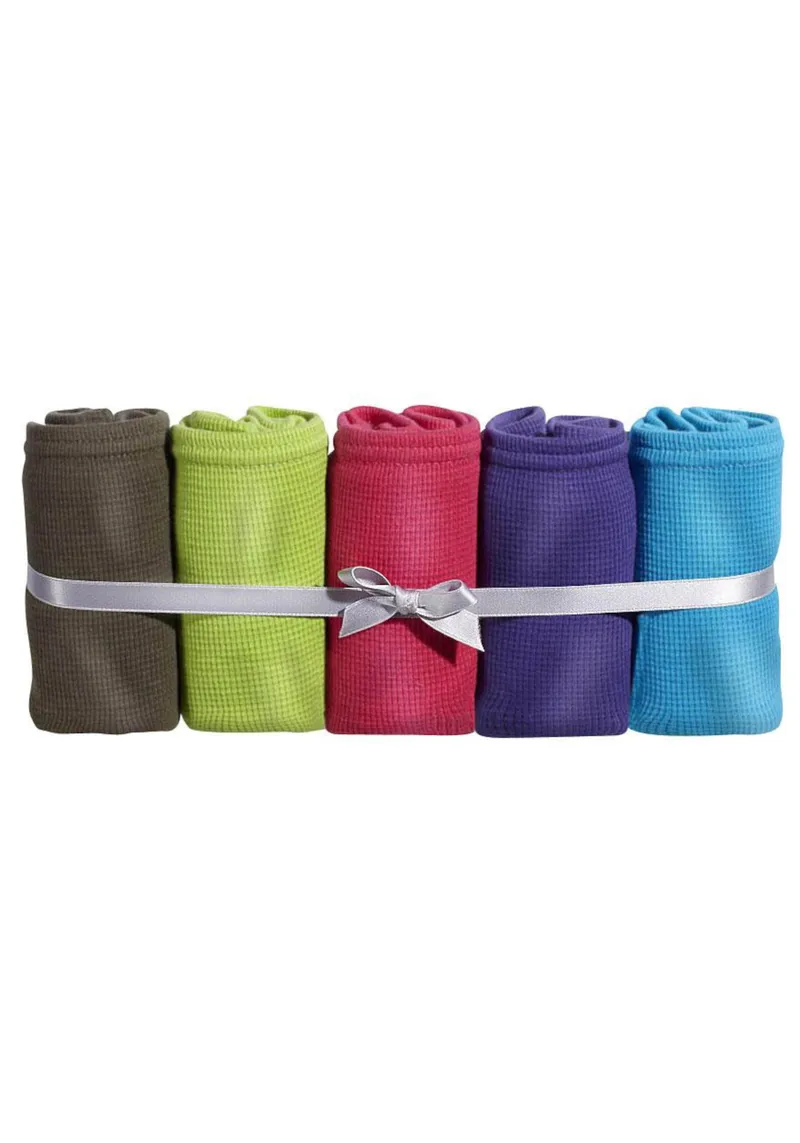 petite fleur by Lascana Taillenslip grün, lila, pink, türkis, olivgrün, Grün, lila, pink, türkis, olivgrün, – Produktbild 3 von 3