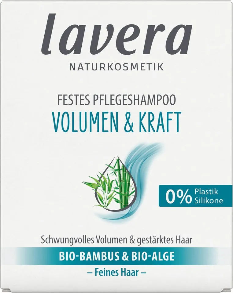 lavera lavera Festes Pflegeshampoo Volumen & Kraft – Produktbild 4 von 6