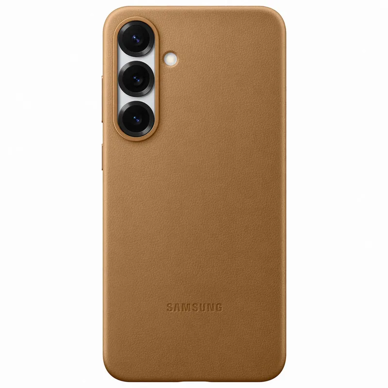 Samsung Original KindSuit Vegan Leather Case für das Samsung Galaxy S25 Plus - Gold, Gold, – Produktbild 1 von 2