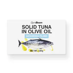GymBeam Food GymBeam Thunfisch in Olivenöl 120 g – Produktbild 1 von 1