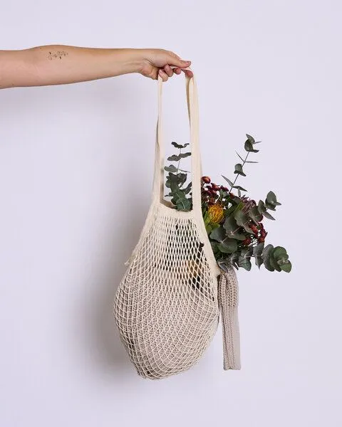 Turtle Bags Einkaufsnetz Tasche Turtle Bags, Weiß, – Produktbild 1 von 2