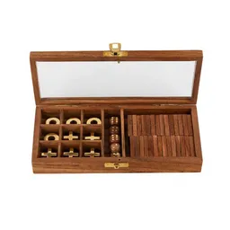 El Puente El Puente Fair Trade Spiele-Set (Domino, Tic Tac Toe, Würfel) – Produktbild 1 von 1