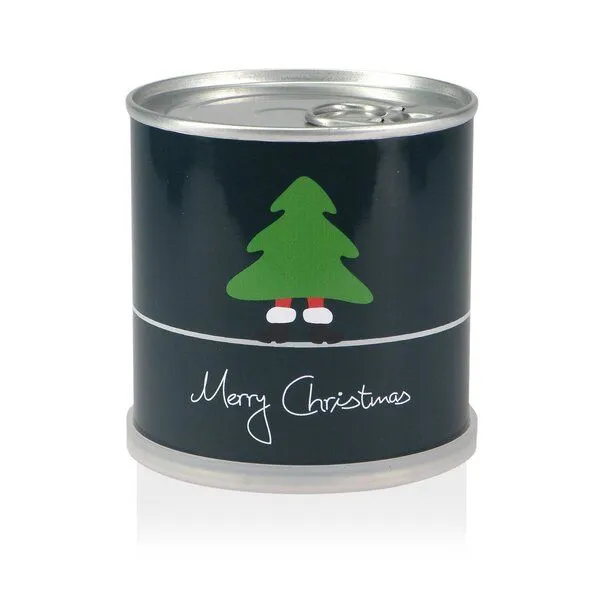 MacFlowers Weihnachtsbaum in der Dose - Merry Christmas Grün von MacFlowers – Produktbild 4 von 6