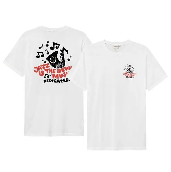 Dedicated DEDICATED T-Shirt Stockholm - Devils Music - aus Bio-Baumwolle – Produktbild 2 von 4