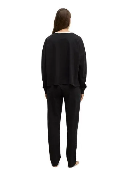 Marc O'Polo Marc O'Polo Pyjama / Lounge-Set | Baumwolle GOTS, Black, – Produktbild 2 von 4