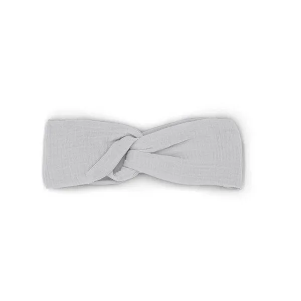 Hutch&Putch Hutch&Putch Musselin-Stirnband, Light grey, – Produktbild 1 von 2