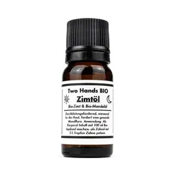Two Hands BIO Two Hands BIO Zimtöl mit Bio-Zimt & Bio-Mandelöl - 2,5% Extrakt - Bio Vegan – Produktbild 1 von 1
