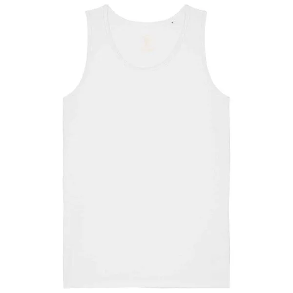 YTWOO YTWOO Basic Herren-Tanktop aus nachhaltiger Bio-Baumwolle, Weiß, – Produktbild 2 von 4