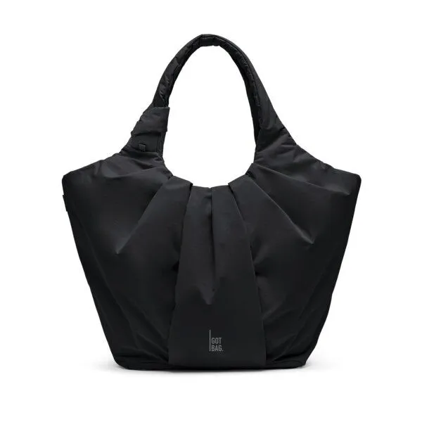 GOT BAG GOT BAG Pleat Tote Bag, Black monochrome, – Produktbild 1 von 2