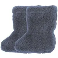 Pure Pure Pure-Pure Weiche Baby Plüsch Stiefelchen 4-8 Monate stormy-blue – Produktbild 1 von 1