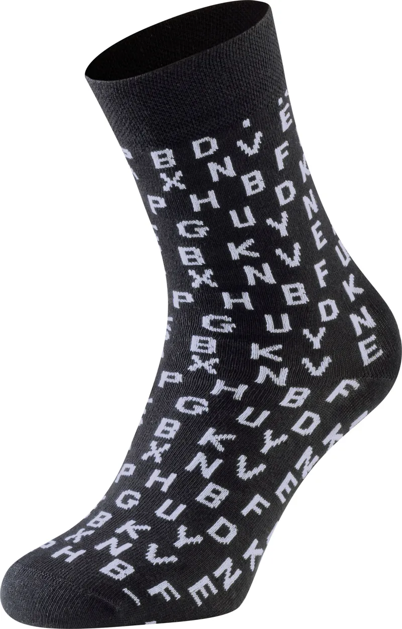 wäschepur Socken schwarz-weiß, Schwarz-weiß, – Produktbild 3 von 3