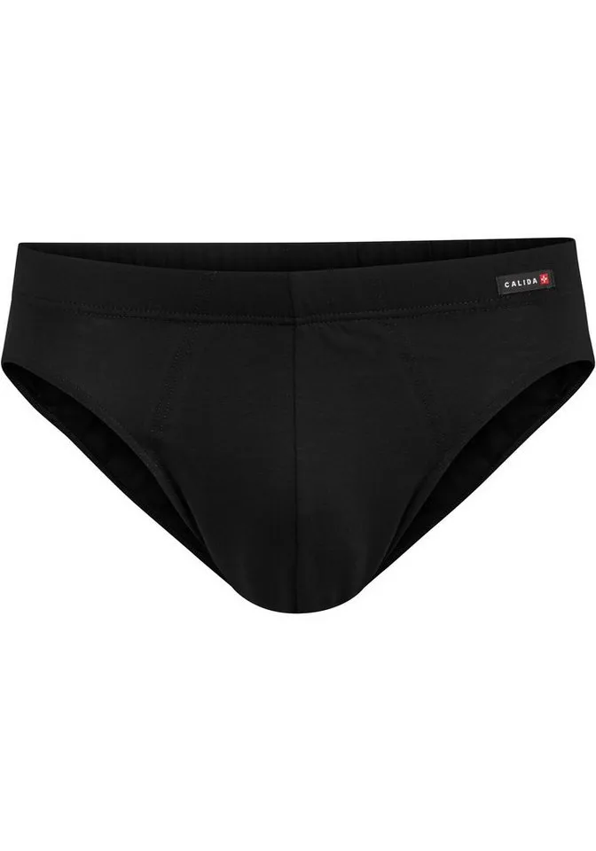 CALIDA CALIDA Slip Evolution weich, ohne Eingriff, elastisch, Single Jersey-Qualität, Schwarz, – Produktbild 2 von 5