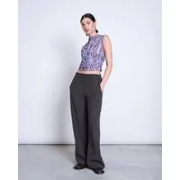 JAN N JUNE JAN N JUNE Weite Crinkle-Hose HAVA, Braun, – Produktbild 1 von 1